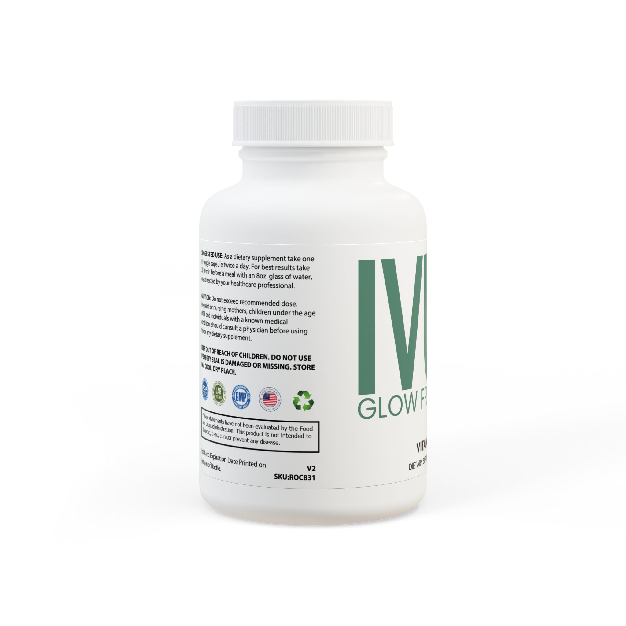 Vitamin K2 + D3 Supplement (60 Capsules)