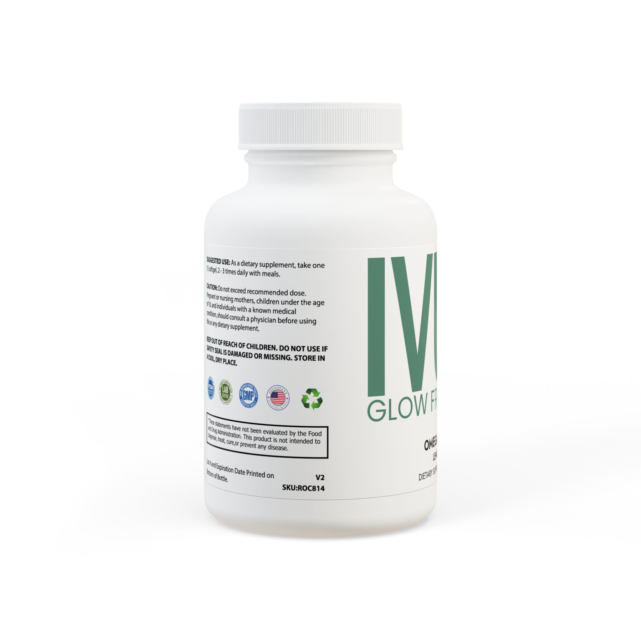 Omega 3 Fish Oil Supplement (60 Softgels)