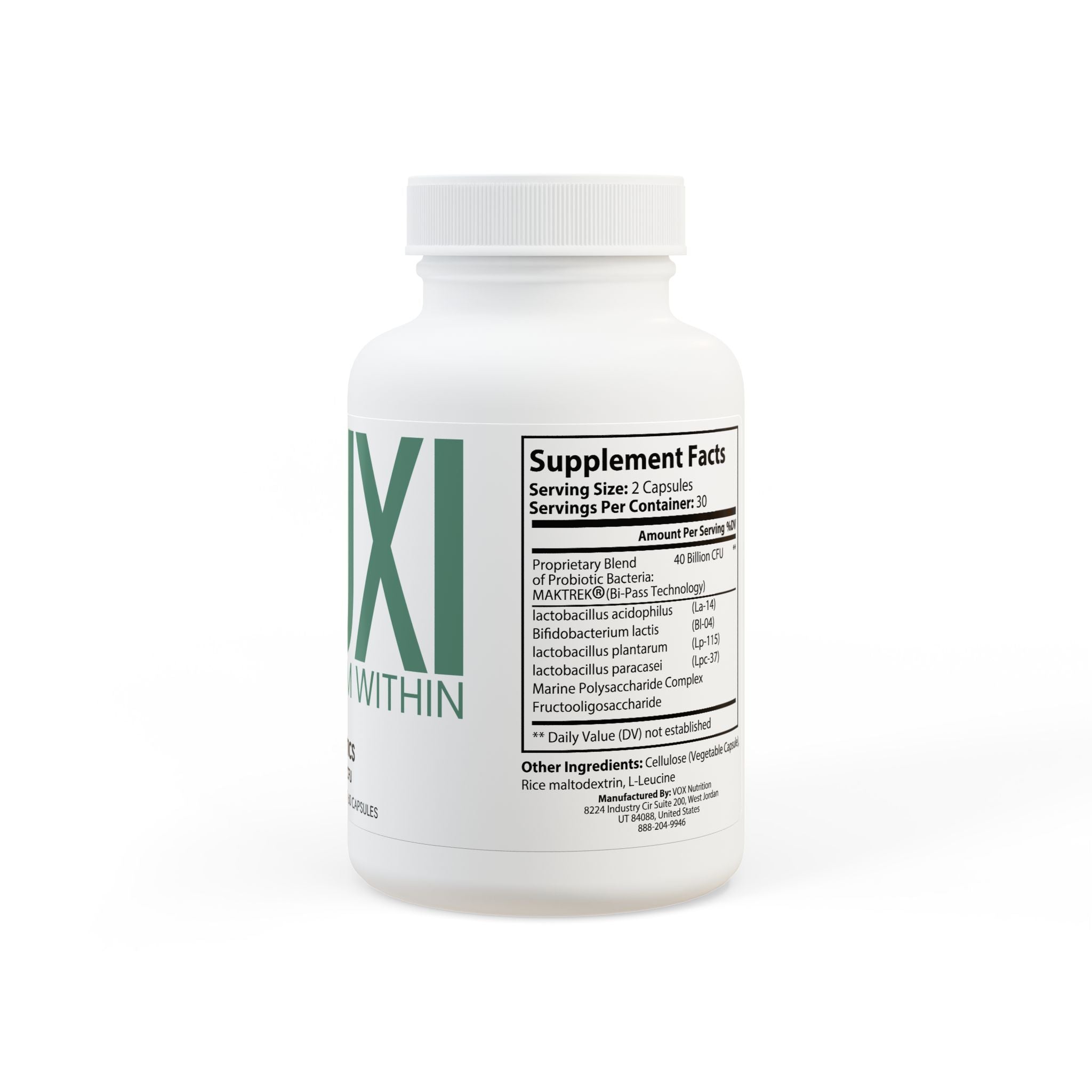 Probiotics Supplement (60 Capsules)