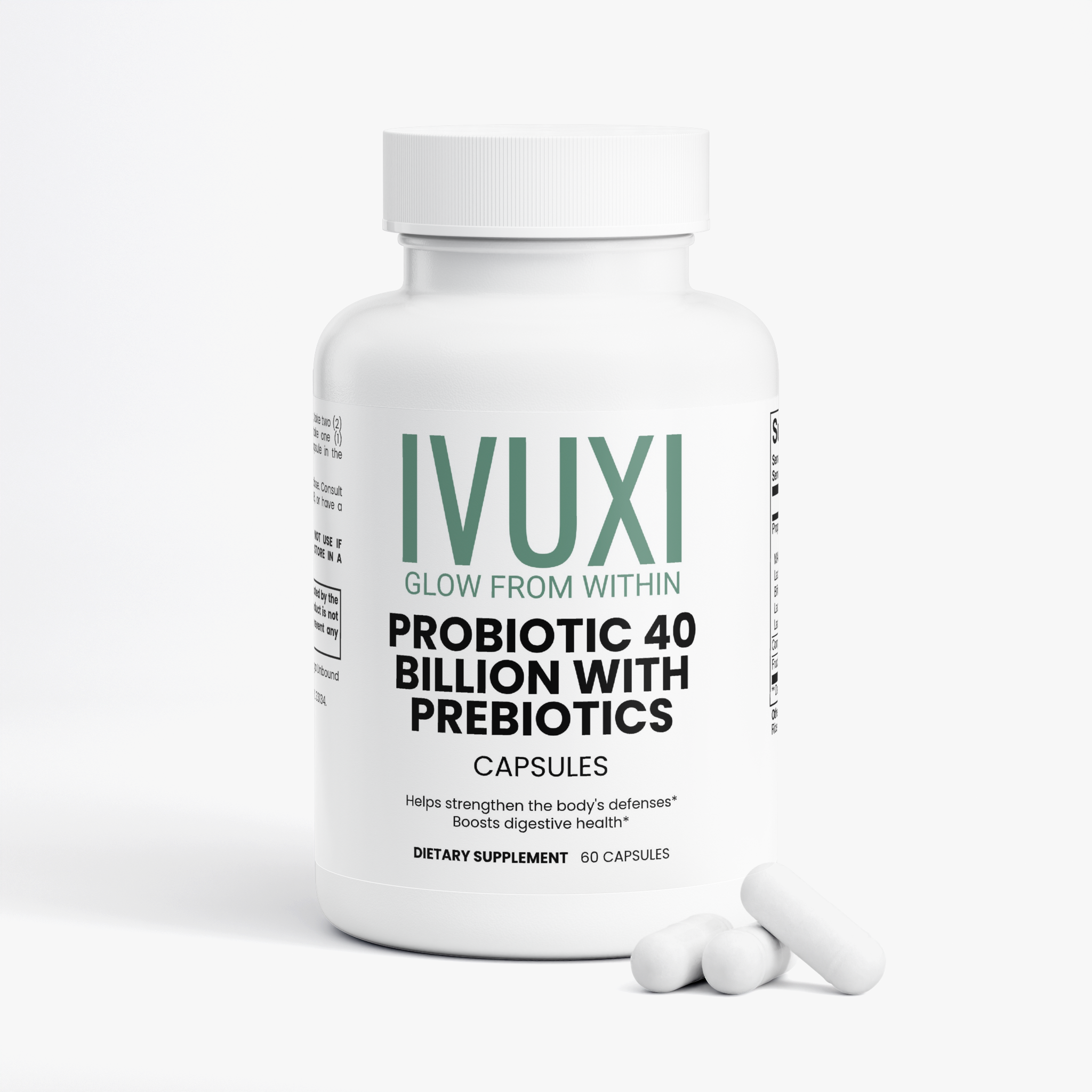 Probiotic 40 Billion with Prebiotics