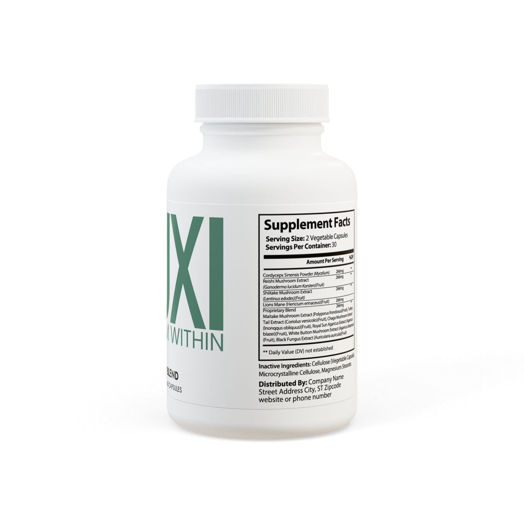 Mushroom Blend Supplement (60 Capsules)