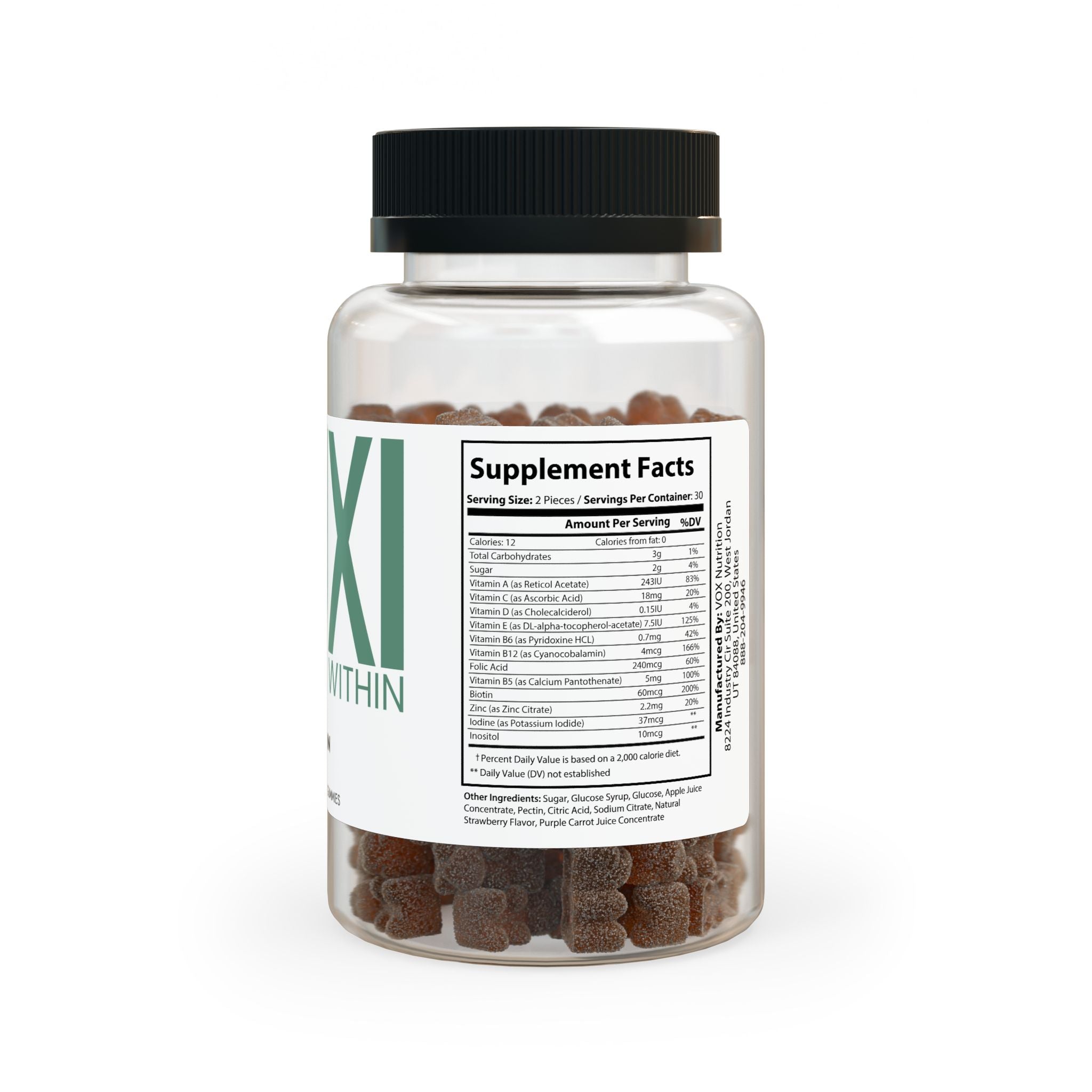 Multivitamin Gummies for Adults (60 Gummies)