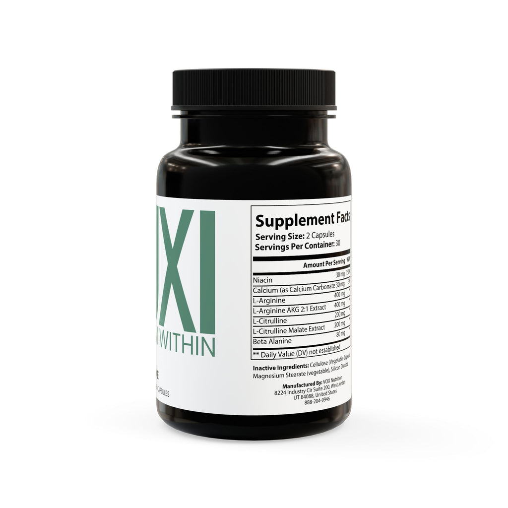 L-Arginine Supplement (60 Capsules)