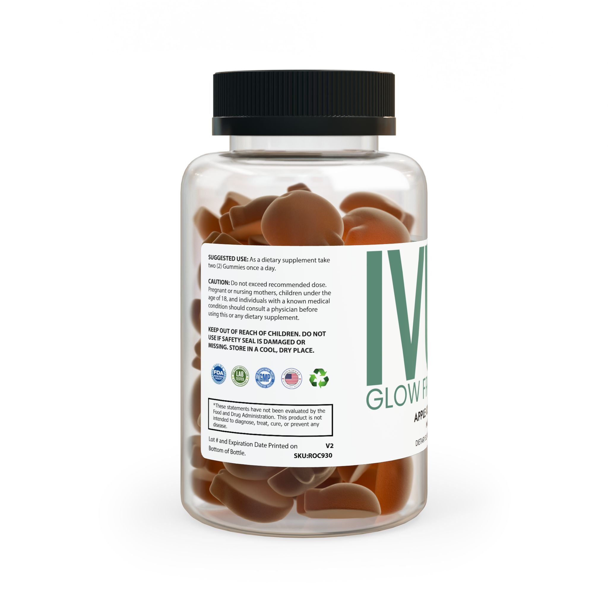 Apple Cider Vinegar Gummies (60 Gummies)