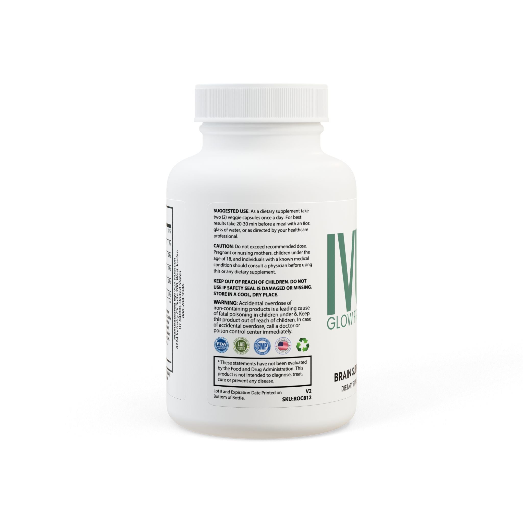 Brain Support Complex Supplement (60 Capsules)